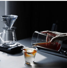 MHW-3BOMBER Iced Coffee Maker 400ml Cold Brewer Portable Cold Brewing Coffee Kettle Glass Coffee Pitcher Summer Camping Tools