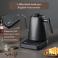 900ML Electric Gooseneck Kettle Constant Temperature Rapid Heating Hand Brew Coffee Pot Gooseneck Kettle Tea Kettle 110V/220V