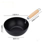 Uncoated Flat Bottom Wok Small Iron Wok for Stir-Fry Cooking Stove Induction Cookware Accessories Kitchen Supply