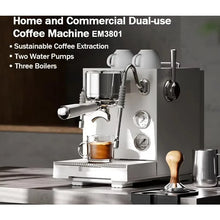 STLF High-quality hot-selling semi-automatic espresso machines, Italian pump coffee machines, home and commercial espresso