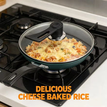 Cast Iron Skillet with Lid, Non-Stick, Non-Coated, Oil-Retaining, Suitable for Home Use, Steak Frying Pan, Pancake Pan, Small Pan, Special Pan for Hand-Grabbed Pancakes