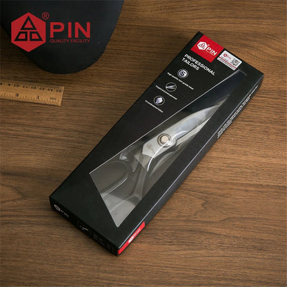 Professional Tailor Scissors, Ultra Thick High Carbon Steel Blades for Heavy Duty Fabric & Leather Cutting, Sewing Craft Tool