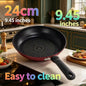 Premium Granite Non Stick Frying Pan, Multipurpose Kitchen Skillet for Steak, Eggs, Pancakes & Breakfast, Universal Compatibility