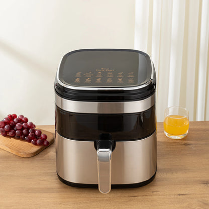 New 12L Electric Healthy Air Deep Fryer Digital Display Temperature Control Rapid Smart Air Fryer