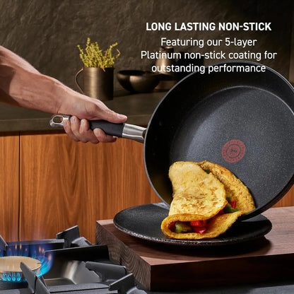 3 Qt Nonstick Saucepan with Lid, Oven Safe to 400°F, Dishwasher Safe, Black