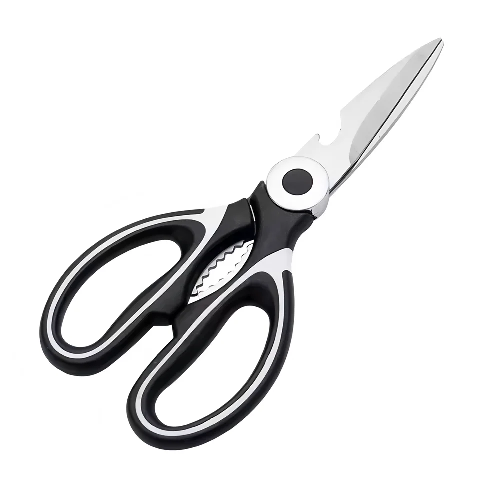 1/2/3/4PCS，Chicken Bone Kitchen Scissors Kitchen Duck Fish Cutter Stainless Steel BBQ Scissors Food Scissors Kitchen Accessories