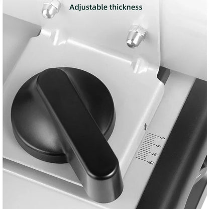 Electric Slicer Household for Bread Meat Sausage Vegetables Lamb Slice Hot Pot Ham Meat Adjustable Thickness 0-15mm 200W