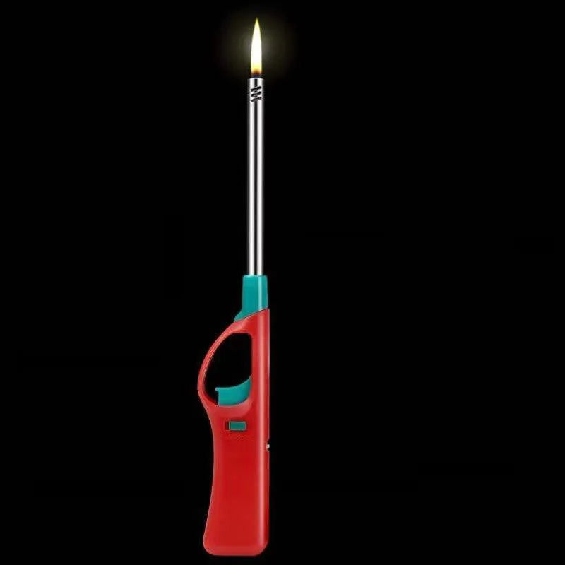 The Latest Metal Ignition Gun Gas Stove Tool Lighter Open Flame Stick Kitchen Natural Gas Outdoor Barbecue Cigarette Lighter