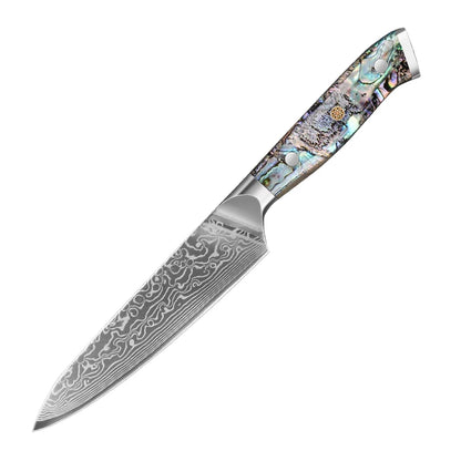 1-7 PCS Kitchen Chef Knife Set Super Sharp Japanese Damascus Steel knife Professional Meat knife Premium Kitchen cooking tools