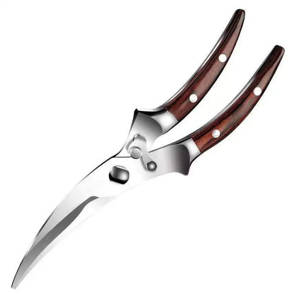 Stainless Steel Chicken Bone Scissors Household Powerful Multifunction Shear Chicken Bone Seafood Kitchen Tool Scissors
