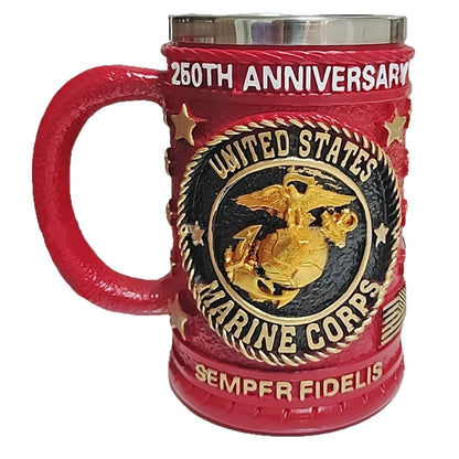 1pcs Navy Cup Air Force Anchor Plane Wine Mugs Resin Stainless Steel Army Beer Military  Mug Men Birthday Gift Coffee Wine New
