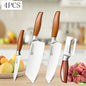 Professional Kitchen Knife for Fruit Peeler Meat Cleaver Chopping Knife Stainless Steel Chef Knife for Cut Meat Removing Bones