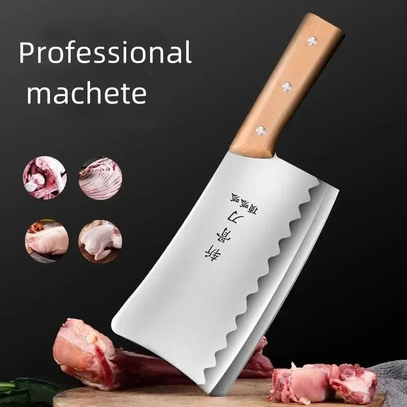New stainless steel precision forging bone cutter,kitchen special multi-function sharp meat cutter,household kitchen knife,lools