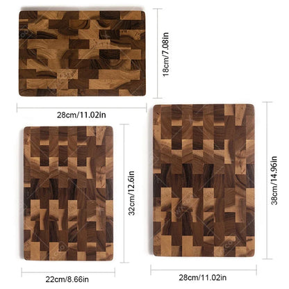 WXCOO Cutting Board Wood Kitchen Tools Double-sided Vegetable Chopping Board for Fruit and Vegetables Home Kitchen