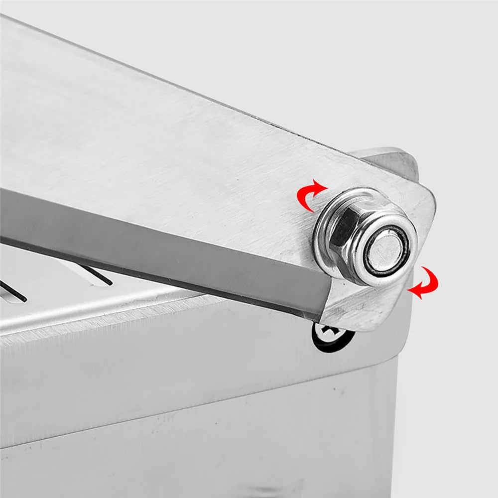 Commercial Manual Frozen Meat Slicer Bone Cutting Tool Stainless Steel Minced Lamb Bone Meat Cutter Chicken Duck Fish Cutting