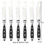 Classic Elegant Stainless Steel Cutlery Set Fork Spoon Knife Full  Dinning Fork Steak Knife Teaspoon Creative Dinnerware Set