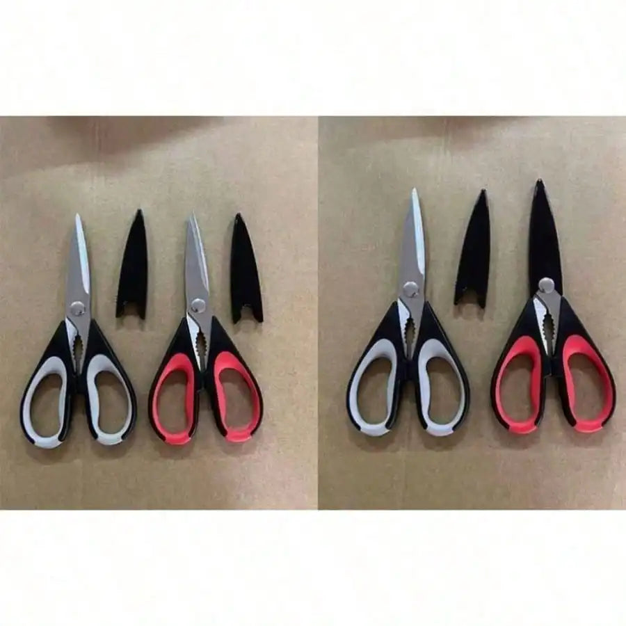 1 Set Heavy-Duty Kitchen Shears, Slicing Poultry Bones Grilling Versatile Culinary Shears, Stainless Steel Meat Shears ﻿