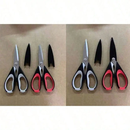 1 Set Heavy-Duty Kitchen Shears, Slicing Poultry Bones Grilling Versatile Culinary Shears, Stainless Steel Meat Shears ﻿