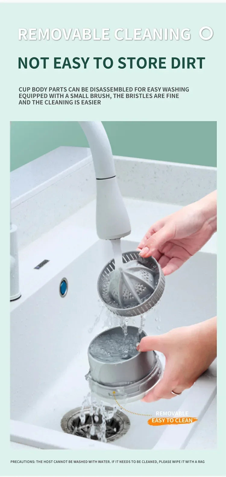 Extractor Fully Automatic Fruit Household Juicer Portable Juice Machine Residue Separation Bidirectional Spiral Fruit Juicer Cup