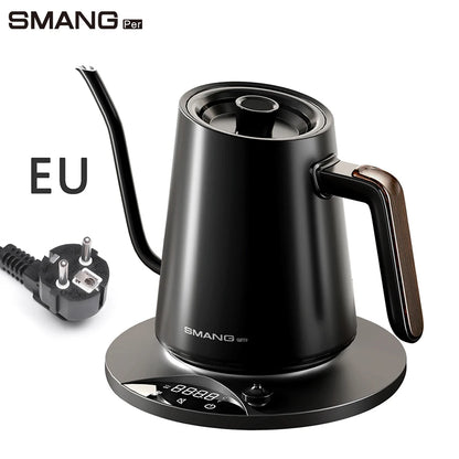 SMANG Gooseneck Electric Kettle 0.9L 1200W Intelligent Temperature Control Kettle Pour Over coffee Kettle Tea & Boiling Water
