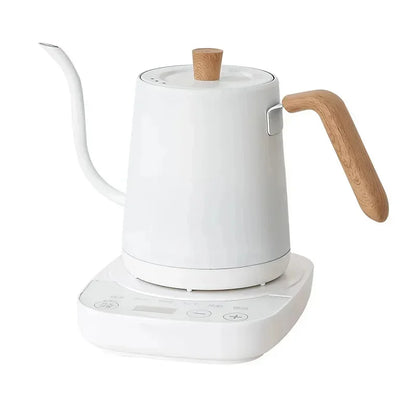 110V 220V 1000W 800ml Temperature Control Hand Brewing Kettle Intelligent Constant Temperature Electric Kettle Coffee Kettle Tea