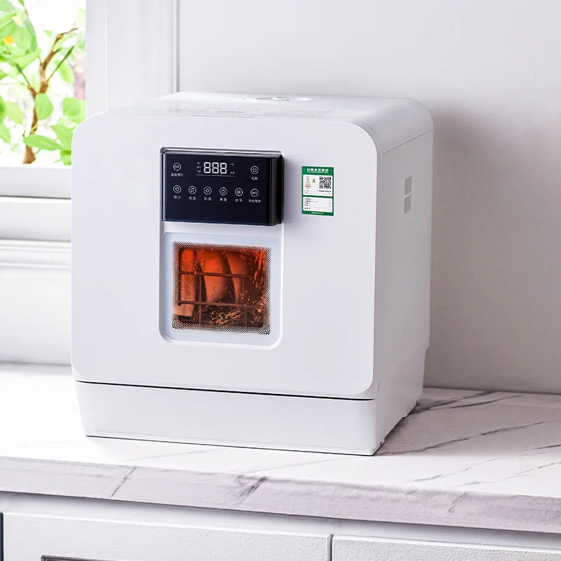 Tabletop Dishwasher Speed,Baby-Care,ECO&Dish Washer for Dorm,RV&amp Food grade high temperature resistant liner