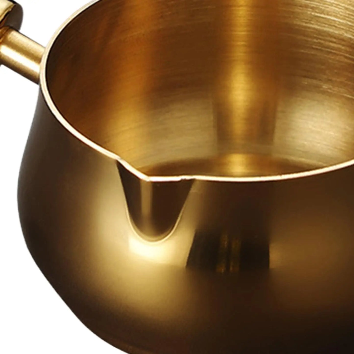 Sauce Pan Cooking Saucepan Mini Wooden Handle Boiling Pan Multiple Uses Non-Stick Sauce Frying Pan With Pour Spout Kitchen tools