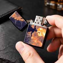 Dark Fantasy Dragon Flame Art Portable Lighter, Gothic Dome Fiery Dragon Aesthetic Decor, Suitable For Outdoor Camping, Daily Gathering, All Scenarios, Creative Unique Pattern, Ideal For And Gifting A Humorous And Interesting