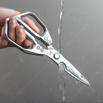 WXCOO Kitchen Scissors Heavy Duty Stainless Steel Cutter Professional Chicken Bone Meat Fish Turkey Vegetables Scissors
