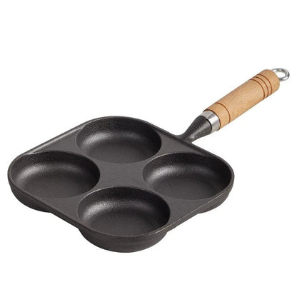4-Hole Egg Frying Pan Nonstick Cookware Pans Omelet Pan Frying Pot Suitable For Gas Stove Induction Cooker