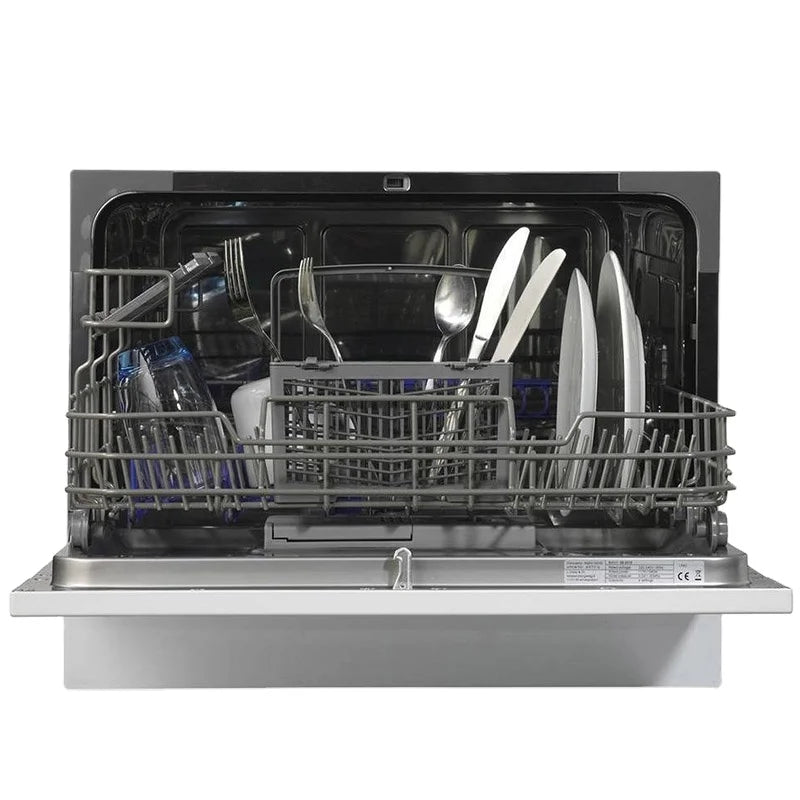 6 Place Settings Dishwashing Mini Portable Countertop Dish Washers Dishwasher Machine