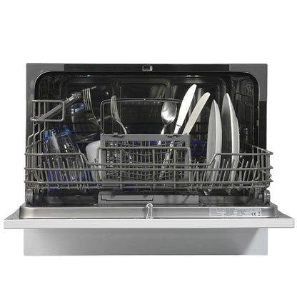 6 Place Settings Dishwashing Mini Portable Countertop Dish Washers Dishwasher Machine