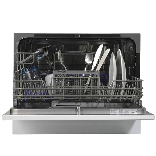 6 Place Settings Dishwashing Mini Portable Countertop Dish Washers Dishwasher Machine