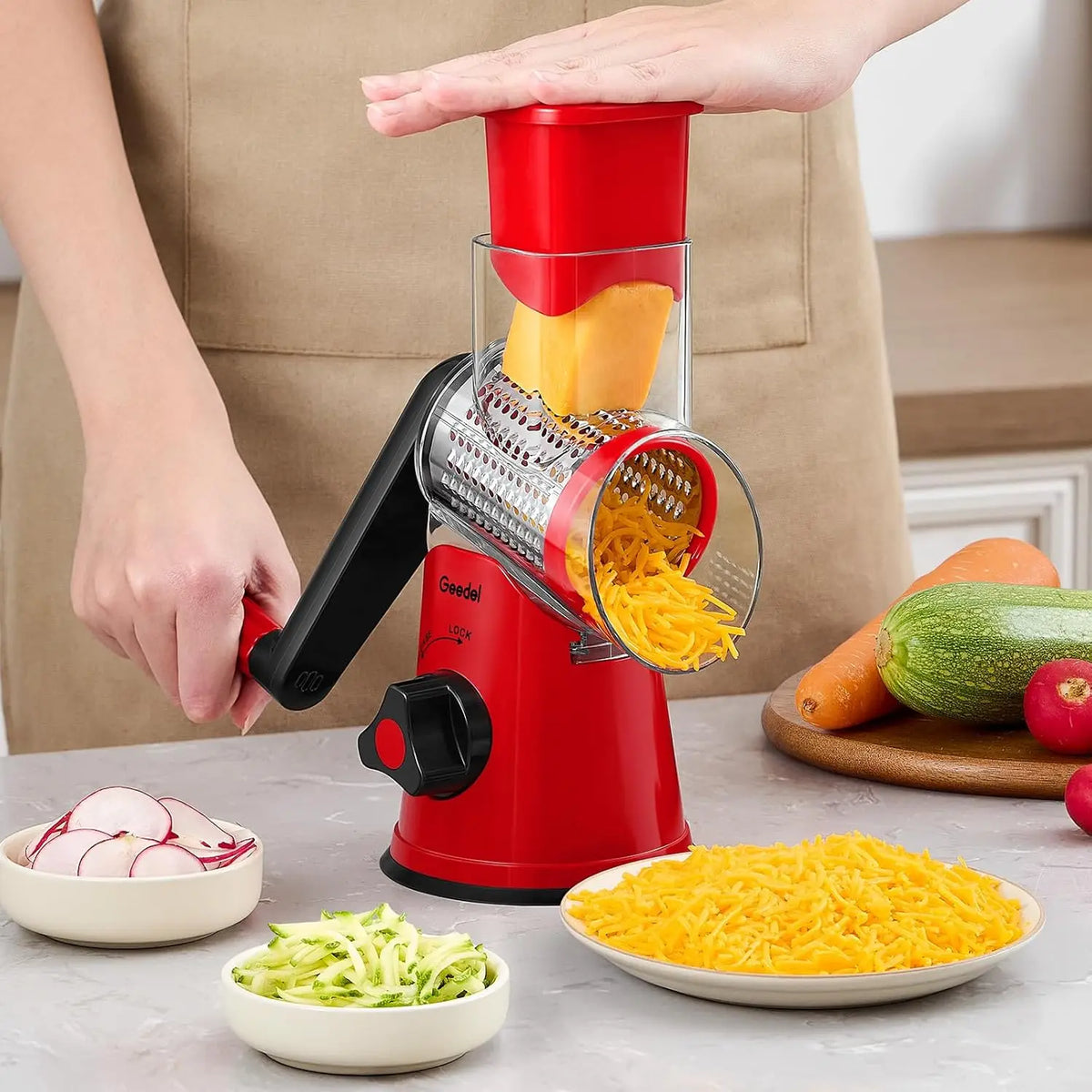 Multifunctional Vegetable Slicer Shredder for Kitchen Potato Onion Cutter