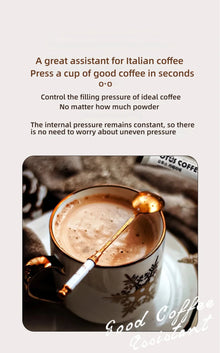 HomeWise TE-2 58mm Automatic Coffee Tamper Machine Touchscreen Electric Espresso Tamper 58.5MM Electric Tamper Adjustable