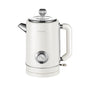 Retro 1.8L Electric Kettle with Mechanical Thermometer Stainless Steel Boil Water Tea Pot Automatic Power off Insulation Pot