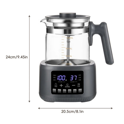 Full-Automatic Steam Tea Maker Modern Electric Wellness Teapot Intelligent Temperature Control Household Desktop Tea Brewer Set