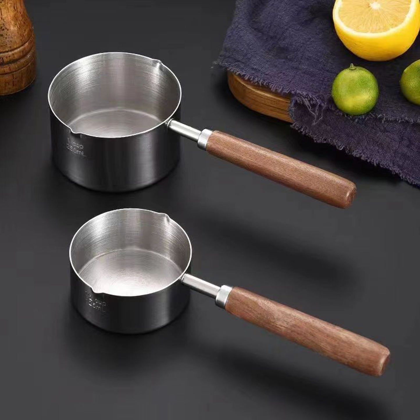 Butter Warmer Flat Bottom Stainless Steel Mini Butter Hot Pots Oil Pan Small Saucepan for Boiling Milk Sauce Gravies