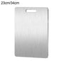 304 Stainless Steel Cutting Board Kitchen Household And Panel Mildew-proof Cutting Board Stainless Steel Cutting Board