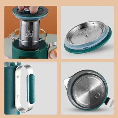 Health Pot Multifunction Electric Kettle With Temperature Control Water Boiler 600ml Mini Electric Kettle Smart Portable Tea Pot