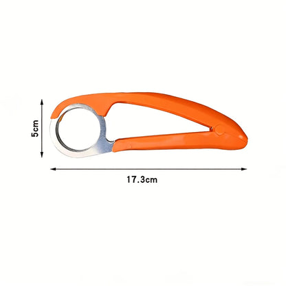 Banana Slicer (ABS + Stainless Steel) – Fruit and Vegetable Slicer/Cutter; Suitable for Bananas, Strawberries, and Grapes (1-Pack)