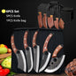WXCOO Forged Butcher Bone Cutter Kitchen Knife Stainless Steel with Sheath 1~8pcs Chef Fruit Knives Scissor BBQ Cooking Boning