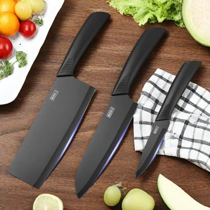 Fruit knife, kitchen knife, household small knife, sharp stainless steel chef's knife for cutting vegetables, meat, and slicing.