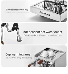 White Whale 3035C Semi Automatic Business or Home Coffee Machine Italian Concentrator E61 Brewing Head