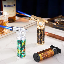 JOBON Metal Windproof Cigar Lighter Camping Kitchen BBQ Baking Tool Welding Gun Turbine Torch Lighters smoke accesoires