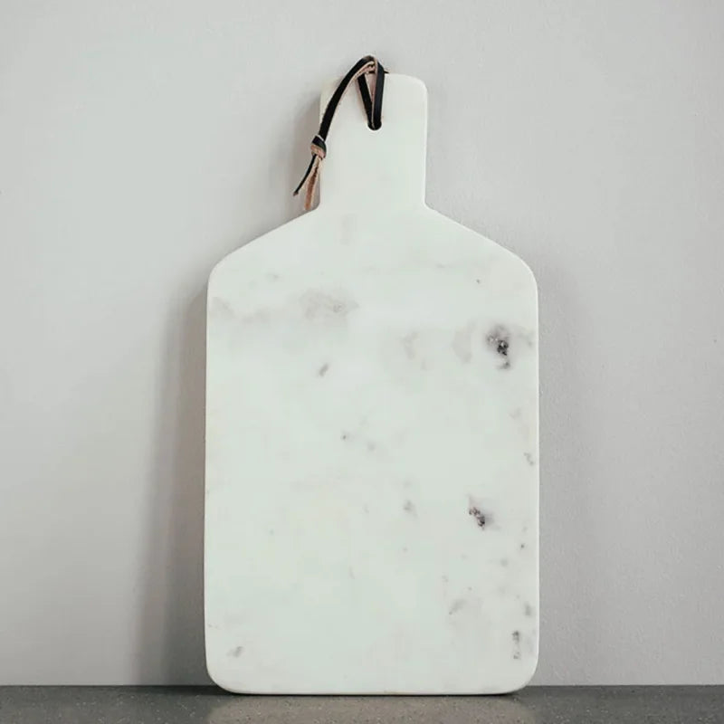Marble Cutting Board Multi-Use Dessert & Cheesecake Tray Bread Chopping Board Stylish Fruit Storage Kitchen Tool