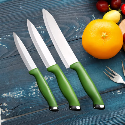 Ceramic Knife 4 5 6 Inch Knives Kitchen Set White Blade Chef Utility Paring Vegetable Slicing Ceramic Knives Kitchen Accessories