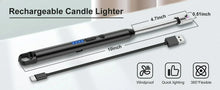 Home Kitchen Gas Stove Candles Outdoor BBQ Igniter, Rechargeable USB Windproof Lighter Smoking Accessories, Lighters Smoking