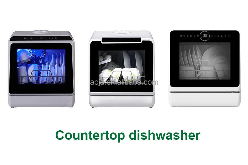 AOJA Dishwashers Professional Portable Table-top Full-automaticHome Kitchen Appliance  Mini Dishwasher Portable Dish Washer