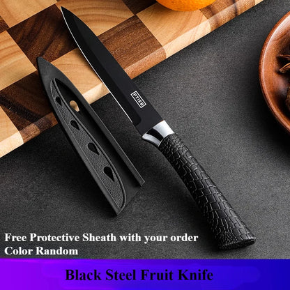 German stainless steel fruit knife vegetable knife cut fruits and vegetables for home use dormitory use portable knife high hard